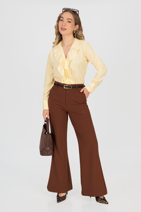 Blusa Brunella - Mantequilla