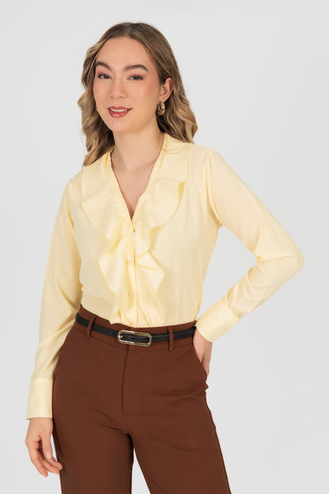 Blusa Brunella - Mantequilla
