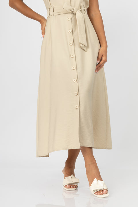 Vestido Valeska - Beige