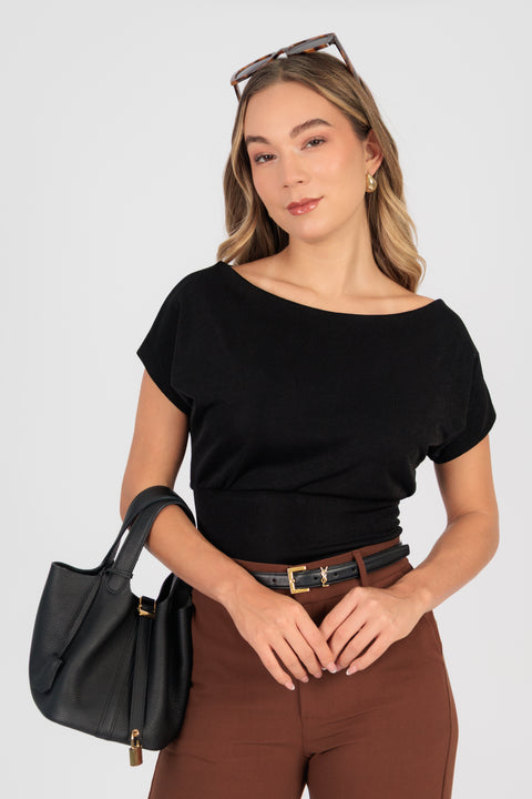 Top Cielo - Negro