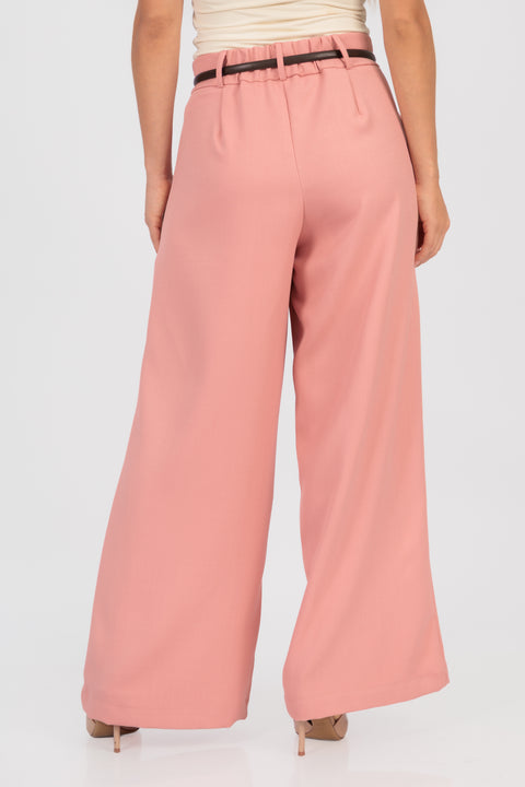 Pantalón Ebania - Palo Rosa