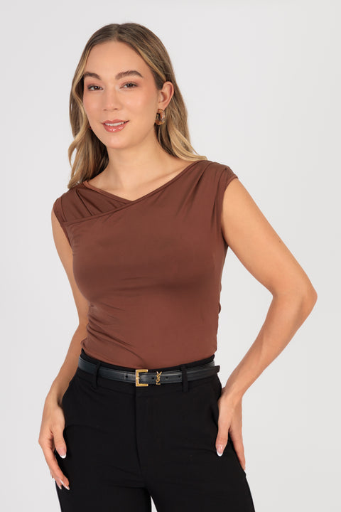 Top Miranda - Marron