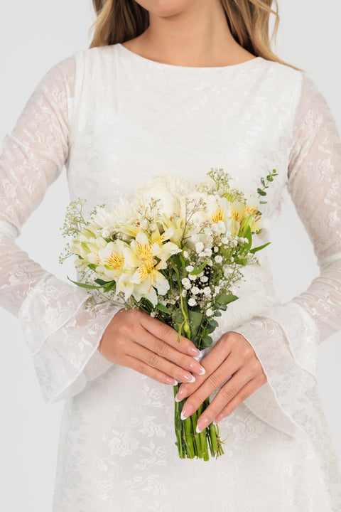 Vestido Carola - Perla