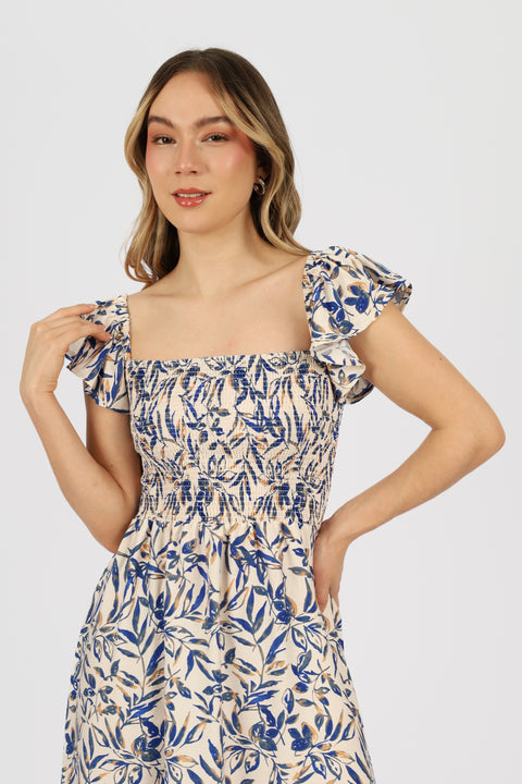 Vestido Lorena - Azul