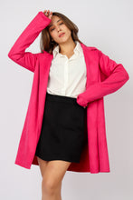 Cargar imagen en el visor de la galería, SACO OLENKA FUCSIA
