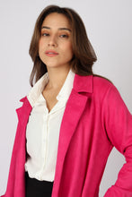 Cargar imagen en el visor de la galería, SACO OLENKA FUCSIA
