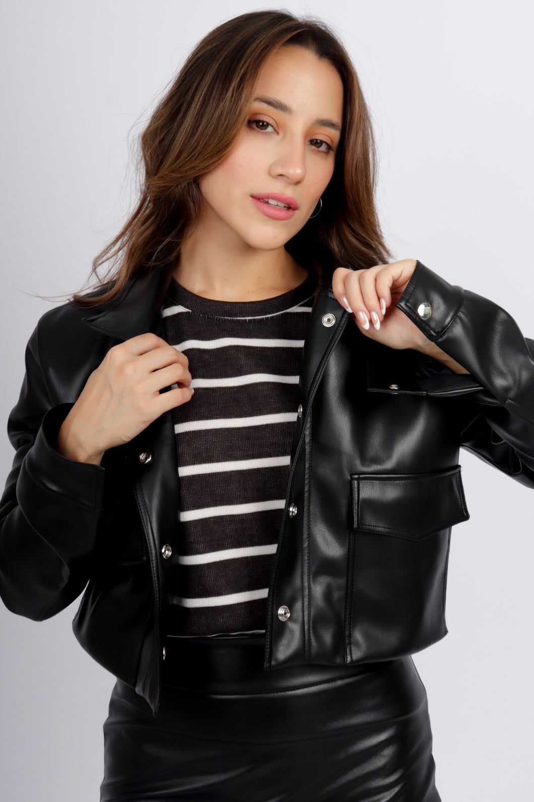 CASACA DONNA NEGRO