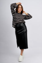 Cargar imagen en el visor de la galería, FALDA BETTY NEGRO
