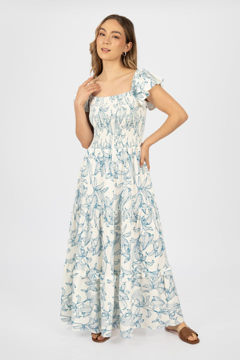 Vestido Samara - Azul