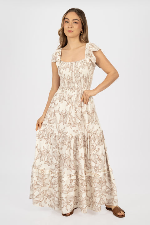 Vestido Samara - Beige