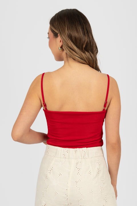Top Nicole - Rojo