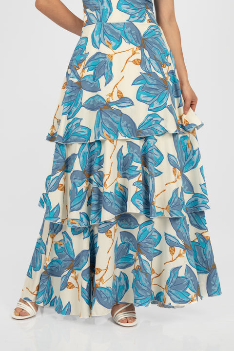 Vestido Alana - Celeste