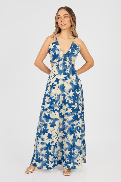 Vestido Aruba - Azul