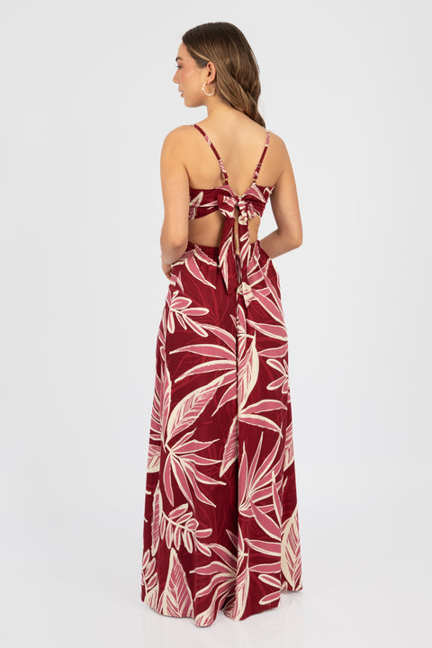 Vestido Aruba - Ciruela