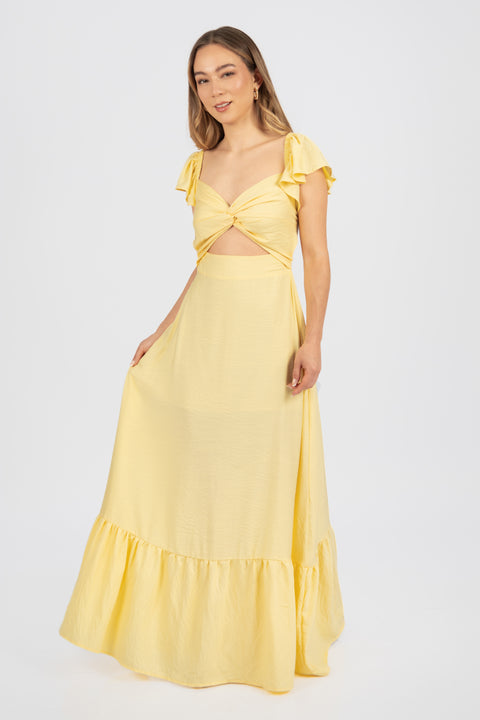 Vestido Juliana - Amarillo