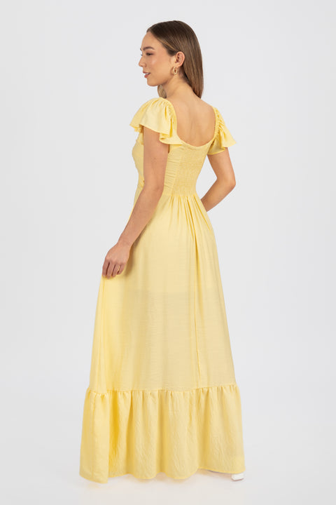 Vestido Juliana - Amarillo