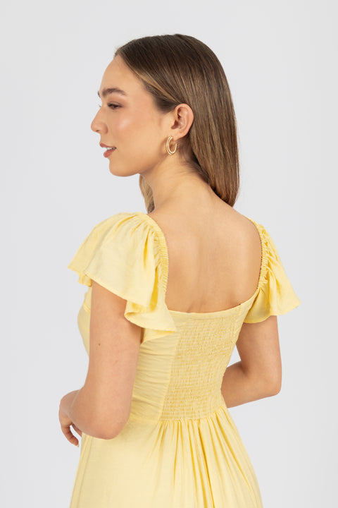 Vestido Juliana - Amarillo