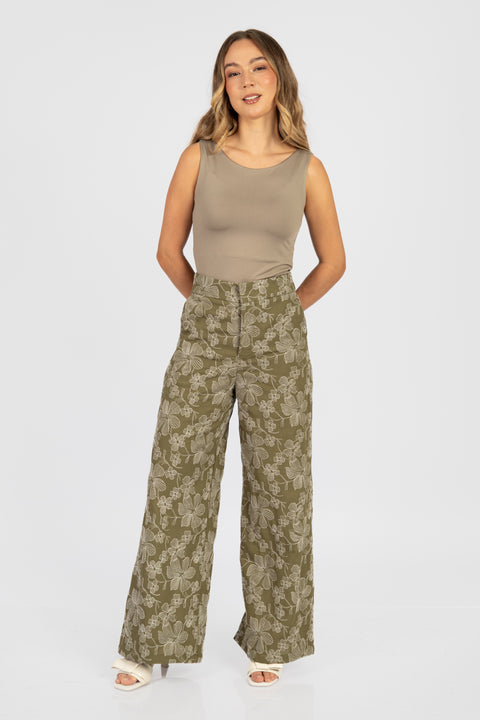 Pantalón Flavia - Verde