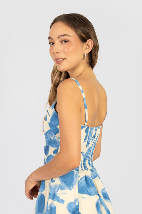 Vestido Alana - Turqueza