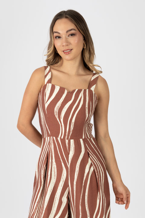 Enterizo Aria - Terracota