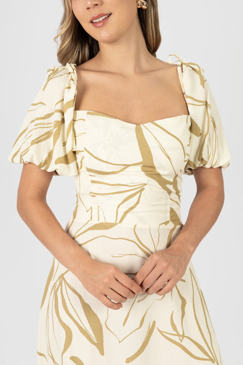 Vestido Kiara - Crema