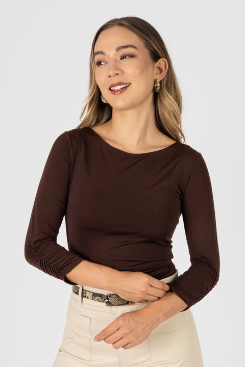 Polo Zoe - Chocolate