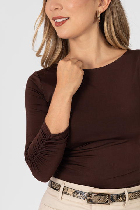 Polo Zoe - Chocolate