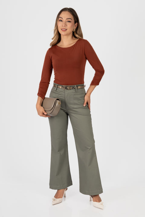 Polo Zoe - Terracota