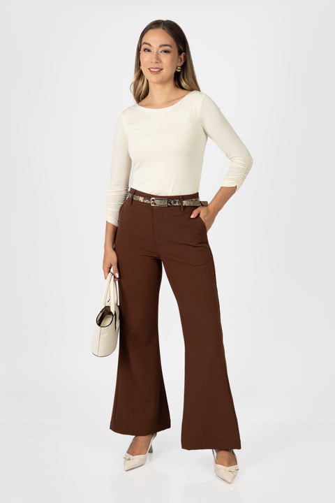 Pantalon Tatiana - Marrón
