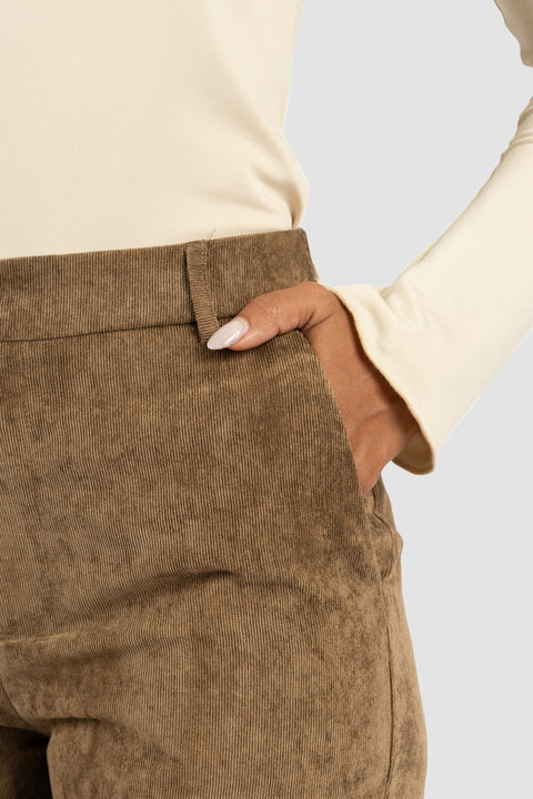 Pantalon Alessia - Marrón Ocre