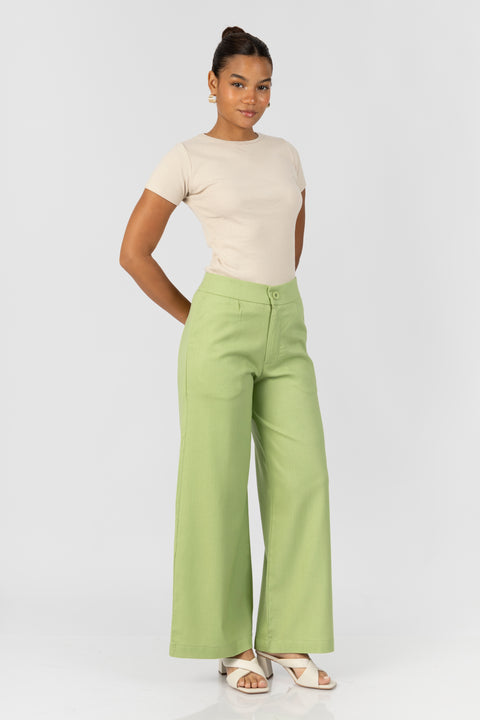 Pantalon Hannah - Verde Manzana