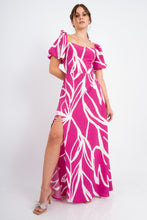 Cargar imagen en el visor de la galería, VESTIDO KIARA MAGENTA
