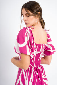 VESTIDO KIARA MAGENTA