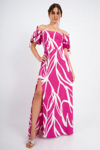 VESTIDO KIARA MAGENTA