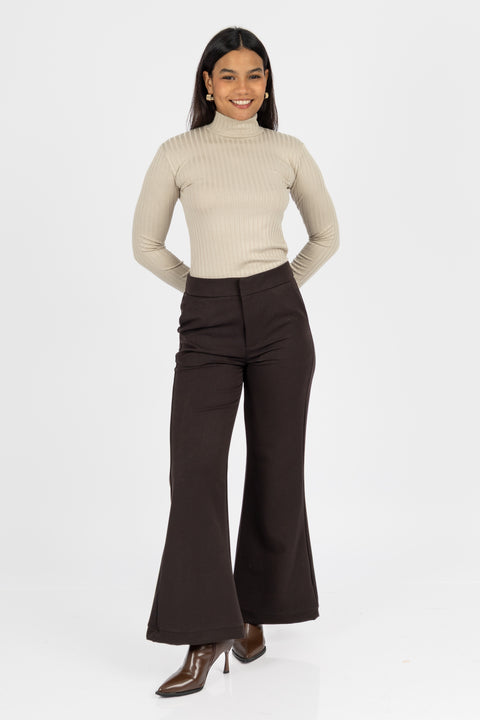 ⁠Pantalón Vanessa - Chocolate