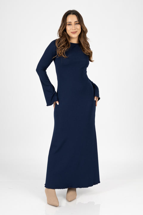 Vestido Cayetana - Azul Marino
