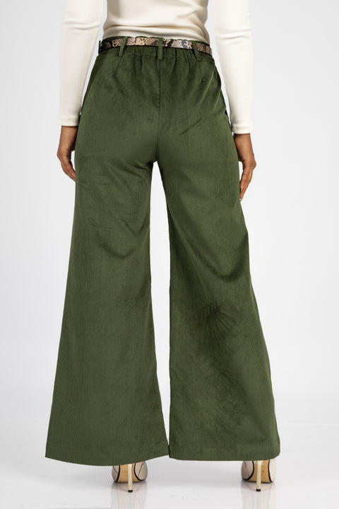 Pantalon Alessia - Verde Olivo