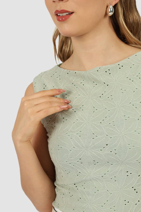 Top Isabel - Verde Manzana