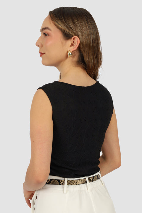 Top Isabel - Negro