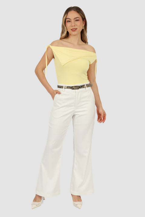 Top Pia - Amarillo Mantequilla