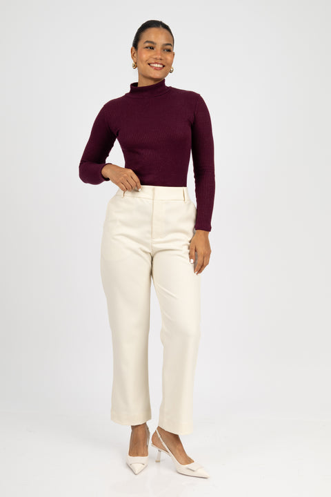 Pantalón Andrea - Crema