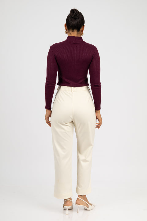 Pantalón Andrea - Crema