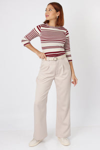 PANTALON ASHLEY CREMA