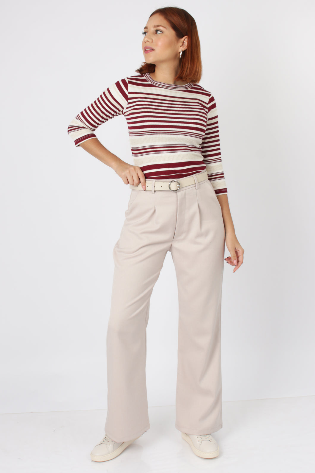PANTALON ASHLEY CREMA
