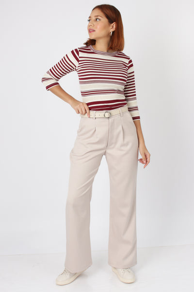 PANTALON ASHLEY CREMA