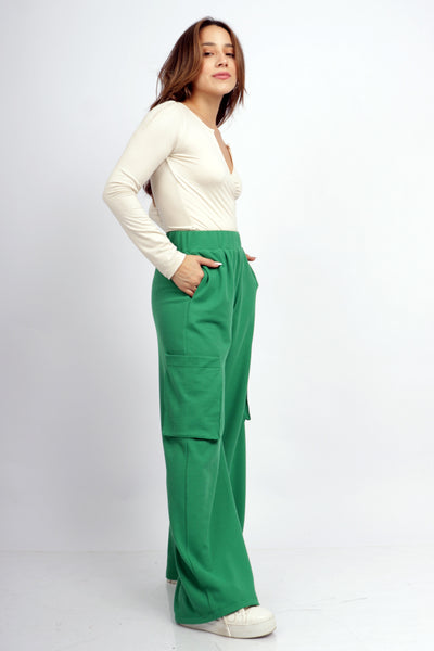 PANTALON DENISSE VERDE PERICO