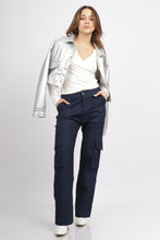 Cargar imagen en el visor de la galería, PANTALON SELENA AZUL
