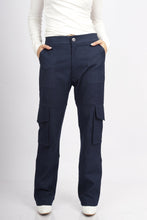 Cargar imagen en el visor de la galería, PANTALON SELENA AZUL
