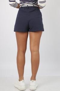 SHORT SASTRE AZUL MARINO