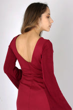 Cargar imagen en el visor de la galería, VESTIDO ALEXIA VINO
